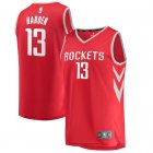 Camiseta James Harden 13 Houston Rockets Icon Edition Rojo Hombre